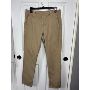 Hudson Women's Khaki Straight Chino Pants - Size 28